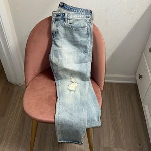 Gap Straight Leg Mom Jeans